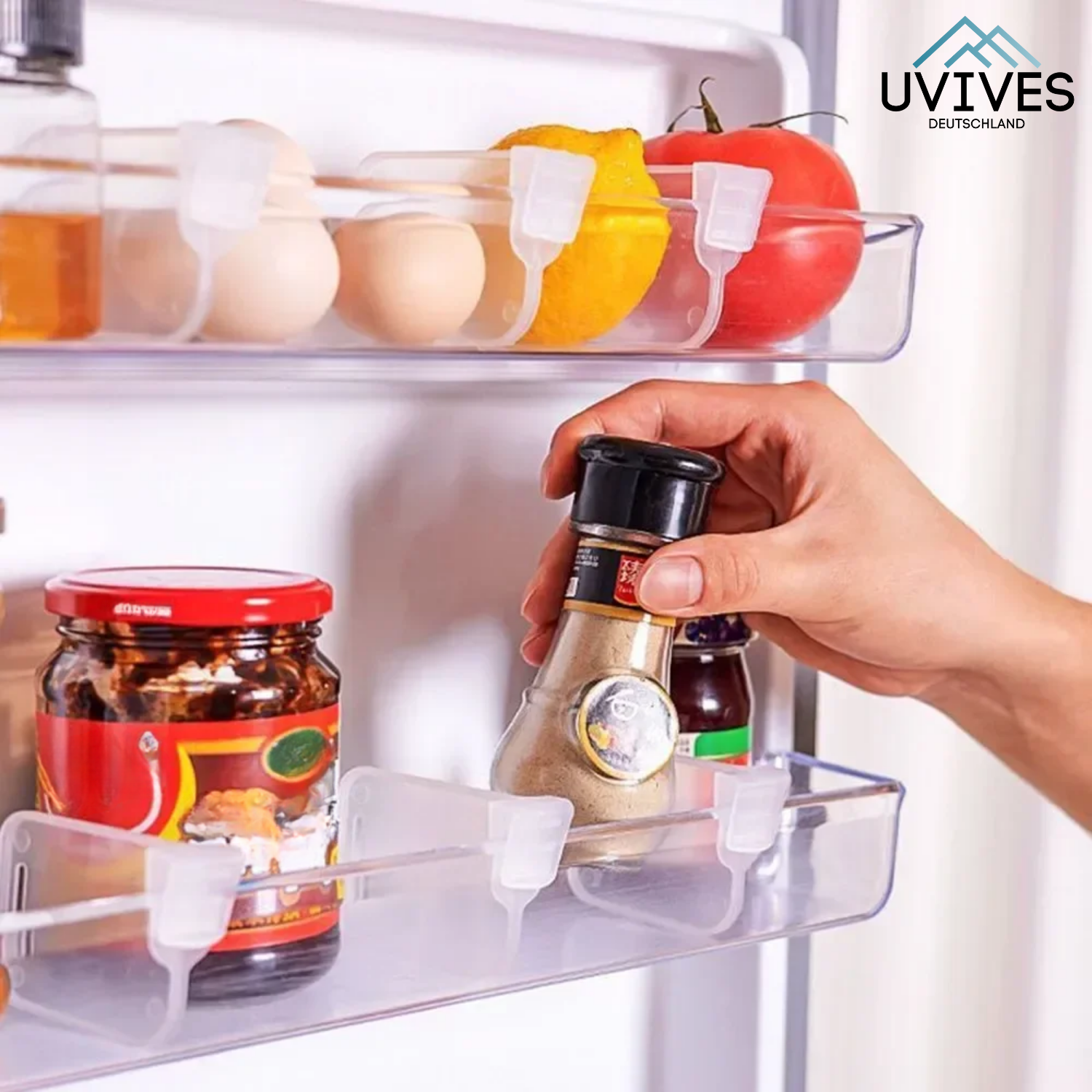 6+6 FREE | FridgeClips - No more mess in the fridge!