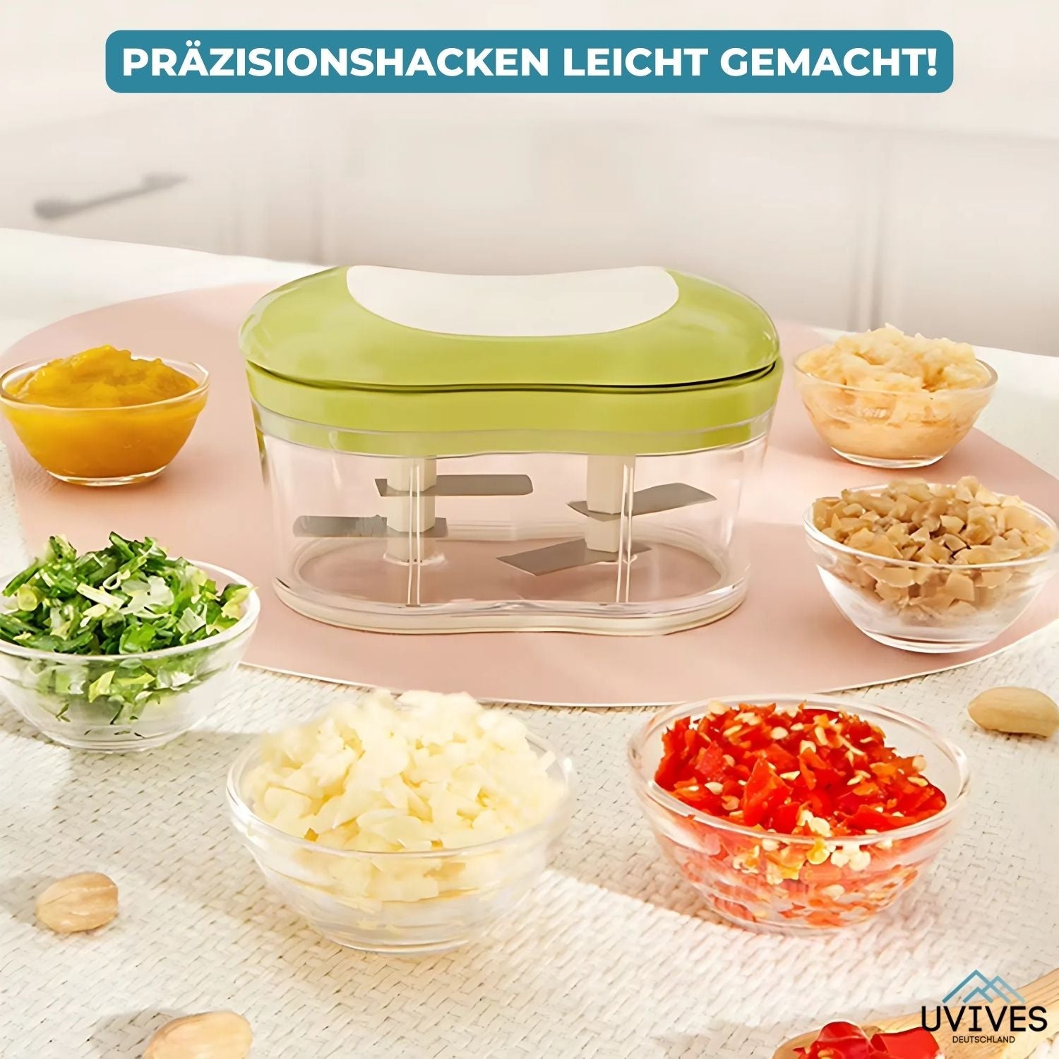 GrindWhiz™ - Hand-held Food Shredder and Herb Grinder