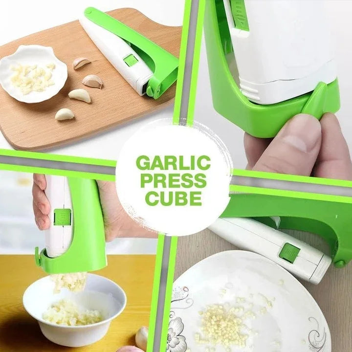 CrushCube - multifunctional garlic press