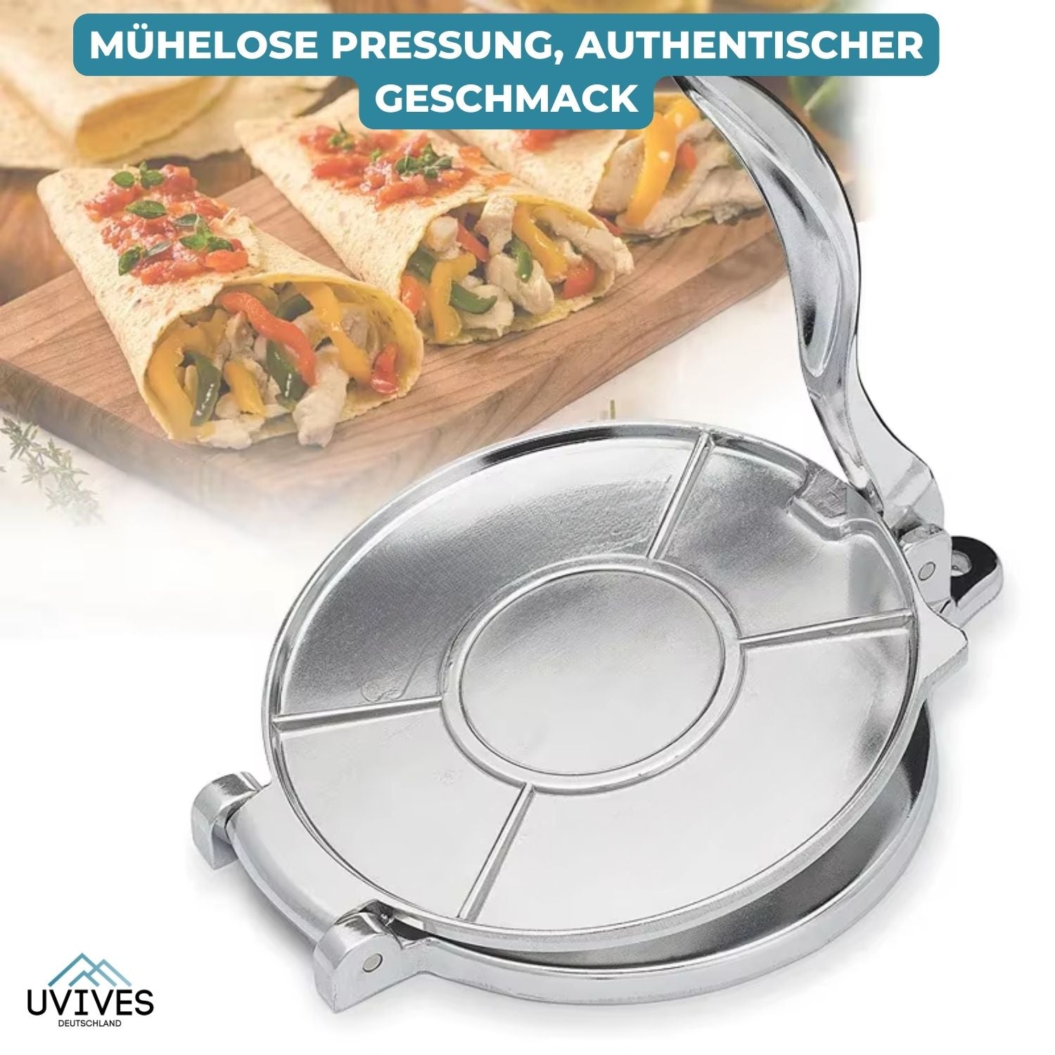 FlattaTilla™ - Make tortillas in a flash