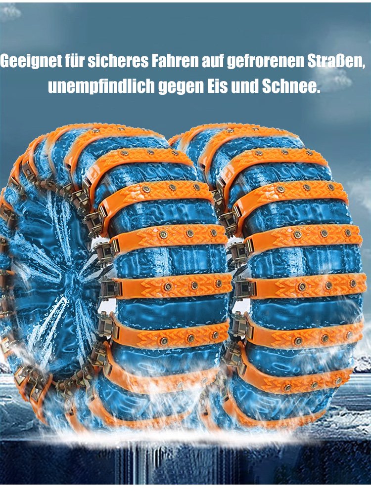 4+4 FREE | WinterForce - Anti-slip tire chain, ultimate safety for your car [Last day of the sale]