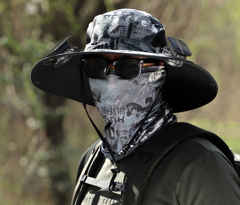 AirShade - Sun hat with integrated fan