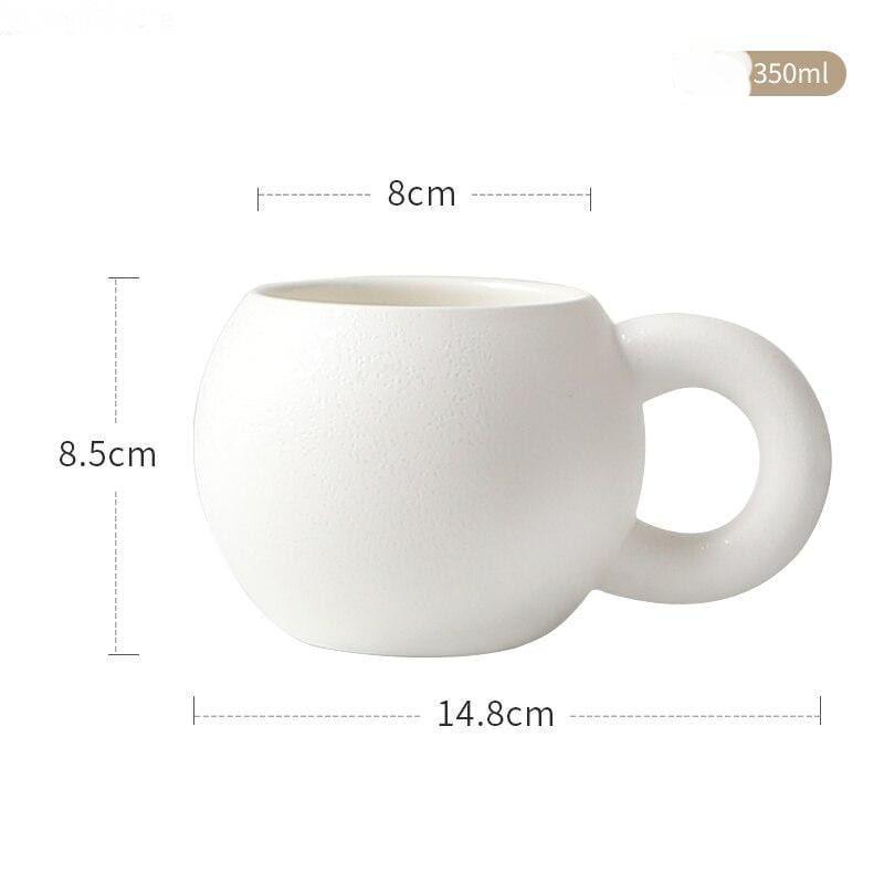 Handgemaakte Keramische Nijl Mok voor Dagelijks Koffiegenot