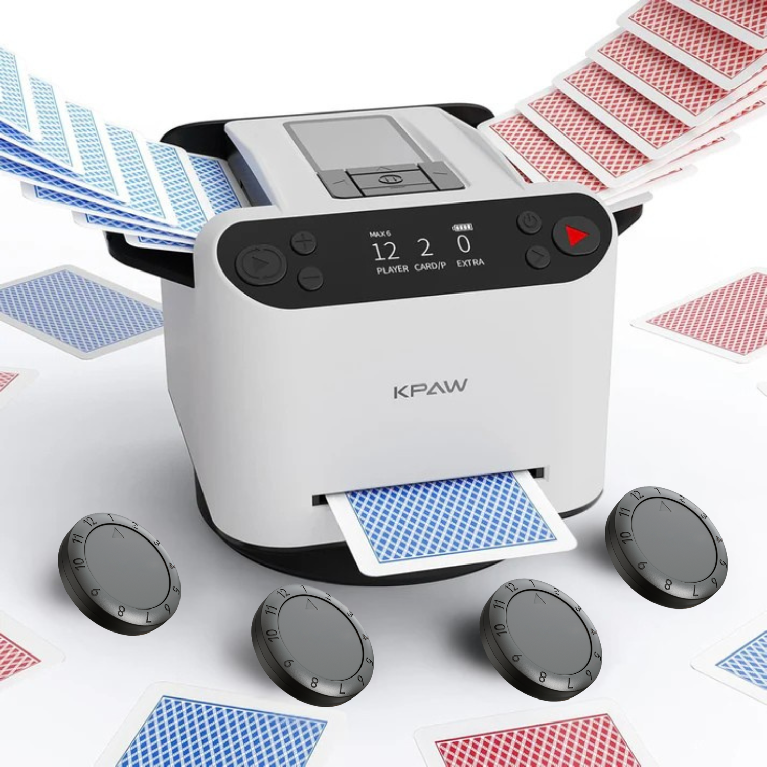 Klassieke Houten Kaartenspeeldealer Lade