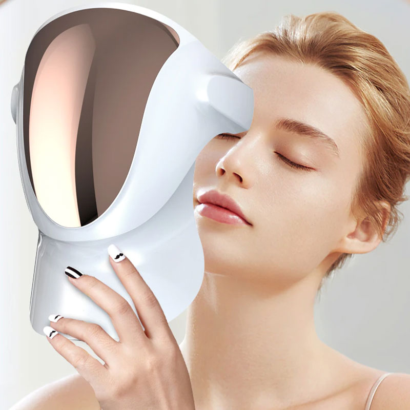 LumaGlow™ LED Lichttherapie Anti-Aging Masker