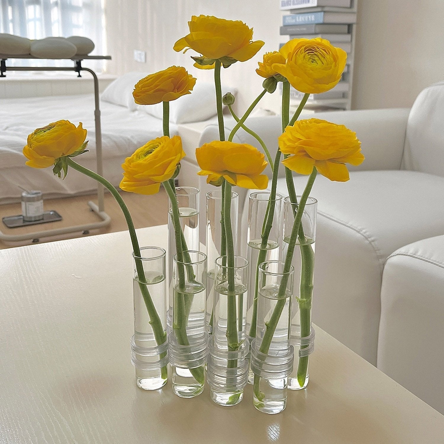 Elegante Scharnierende Keramische Bloemenvaas voor Interieurdecoratie