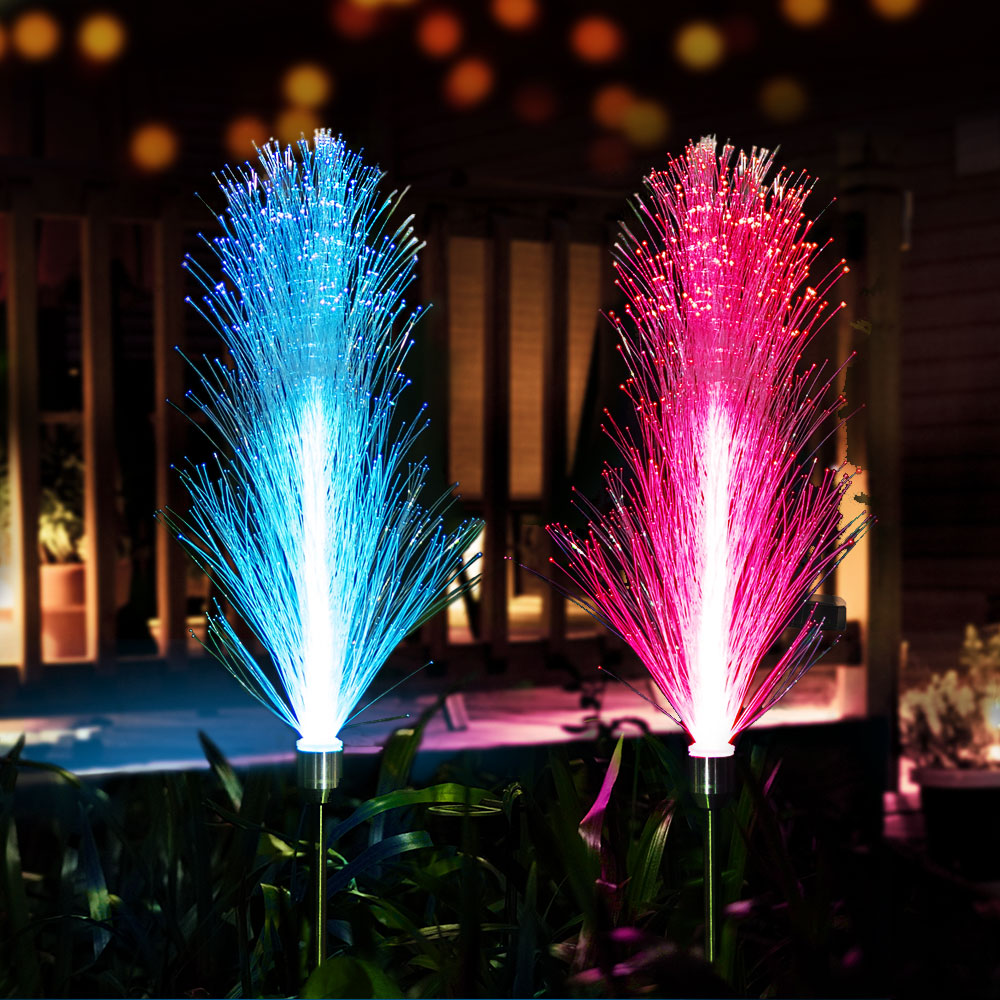 GlowPetal - Color-changing solar flower lights for your garden