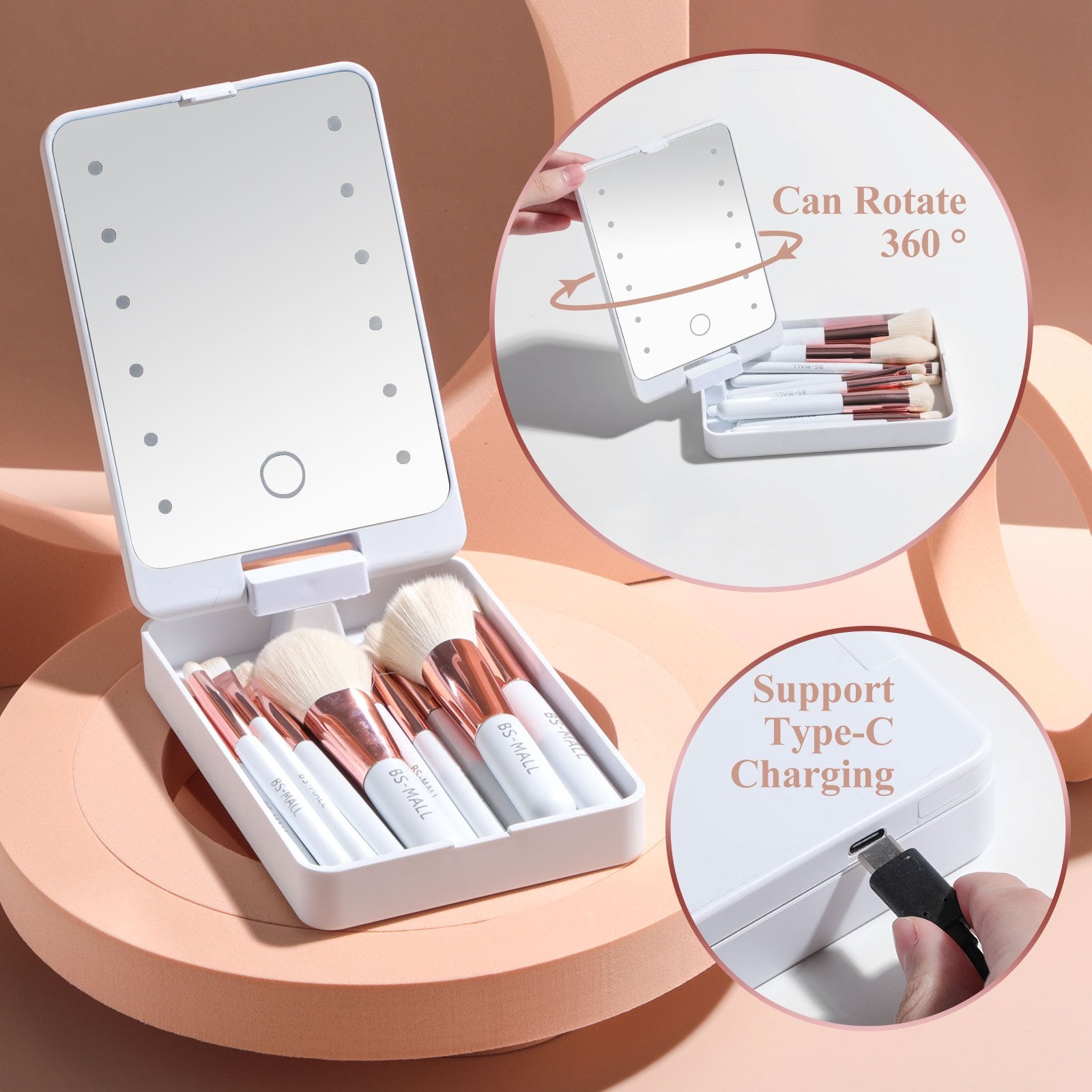MirrorGlam - Perfect makeup on the go, anytime, anywhere!