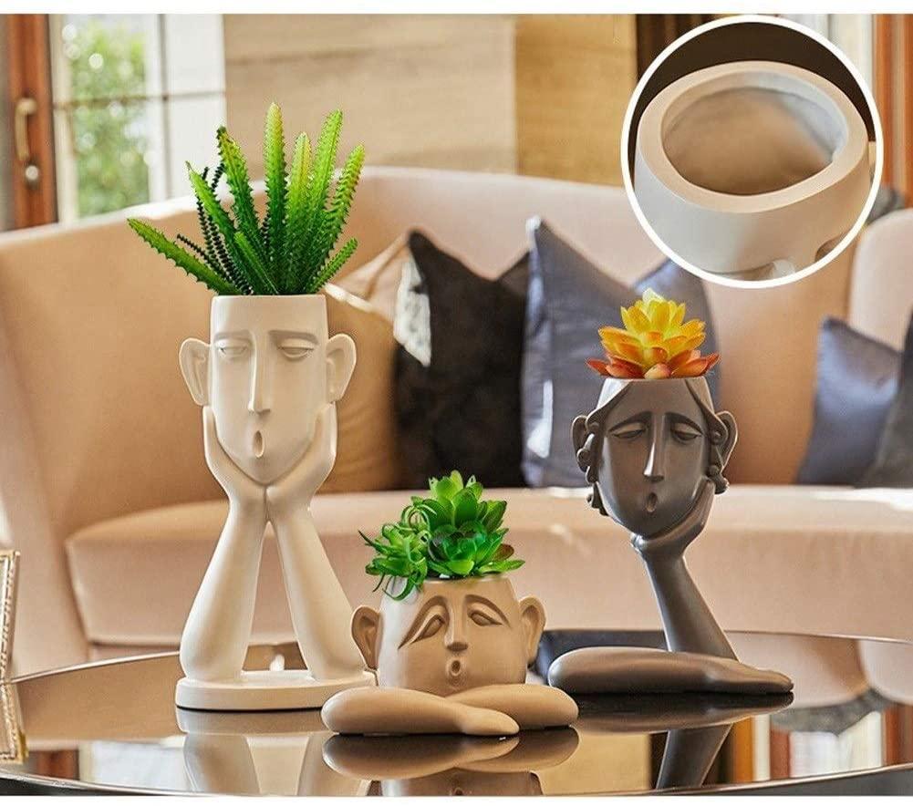 Handgemaakte Keramische Tanooki Vaas voor Boho Woondecoratie