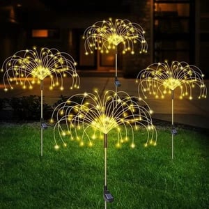 GlowBurst - solar-powered fireworks for your garden - completely without electricity