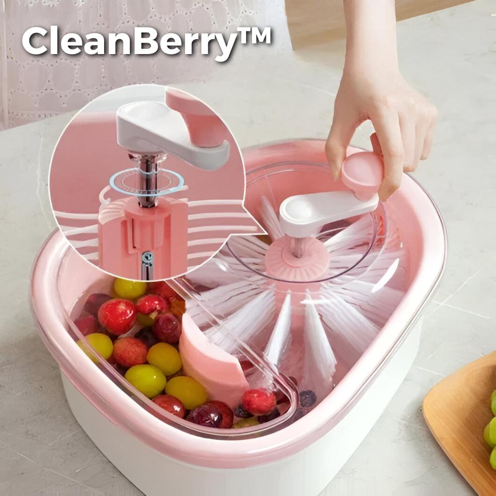50% OFF | CleanBerry™ Fruit Cleaner with Brush [Last Day Sale] 