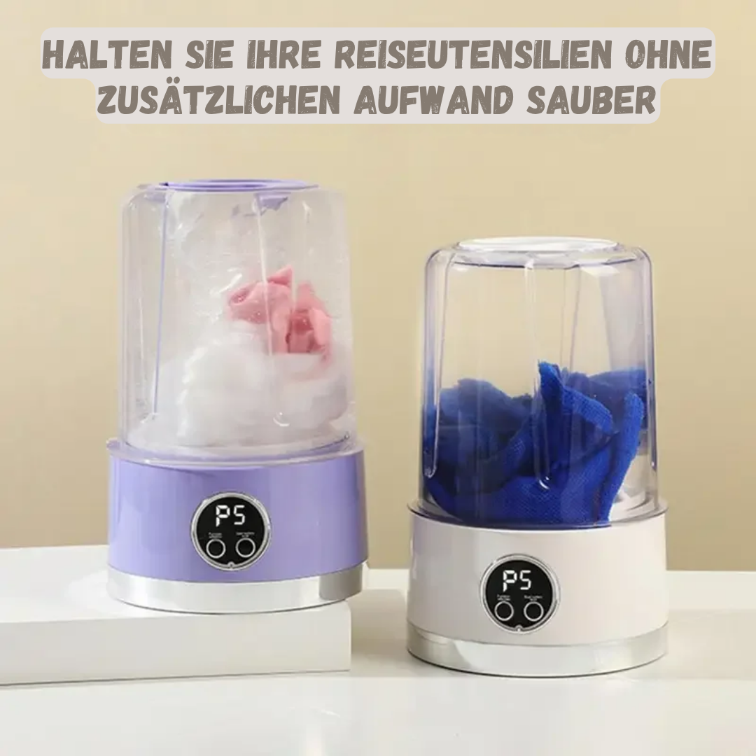 Compact draagbare mini-wasmachine voor reizen en kleine ruimtes