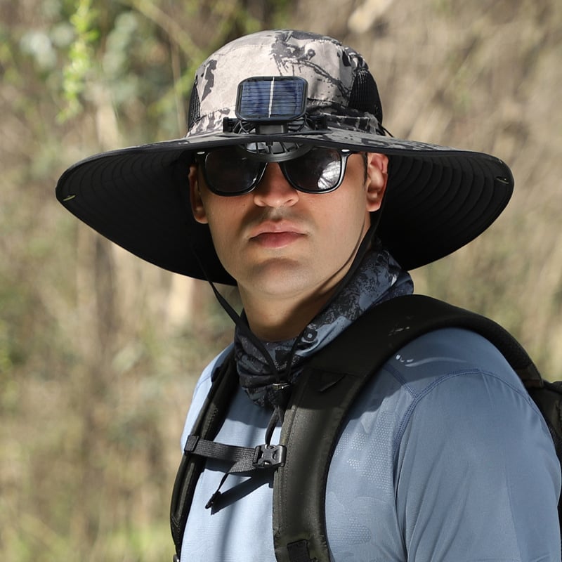 AirShade - Sun hat with integrated fan