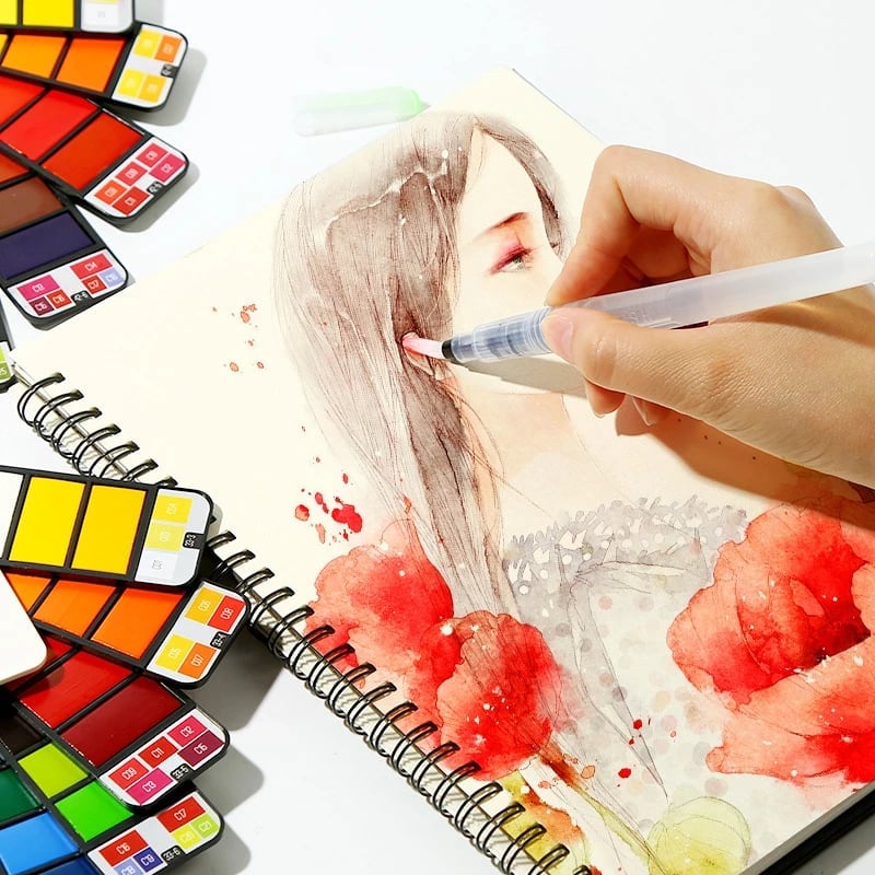 ArtWander - Handy watercolor set for travel