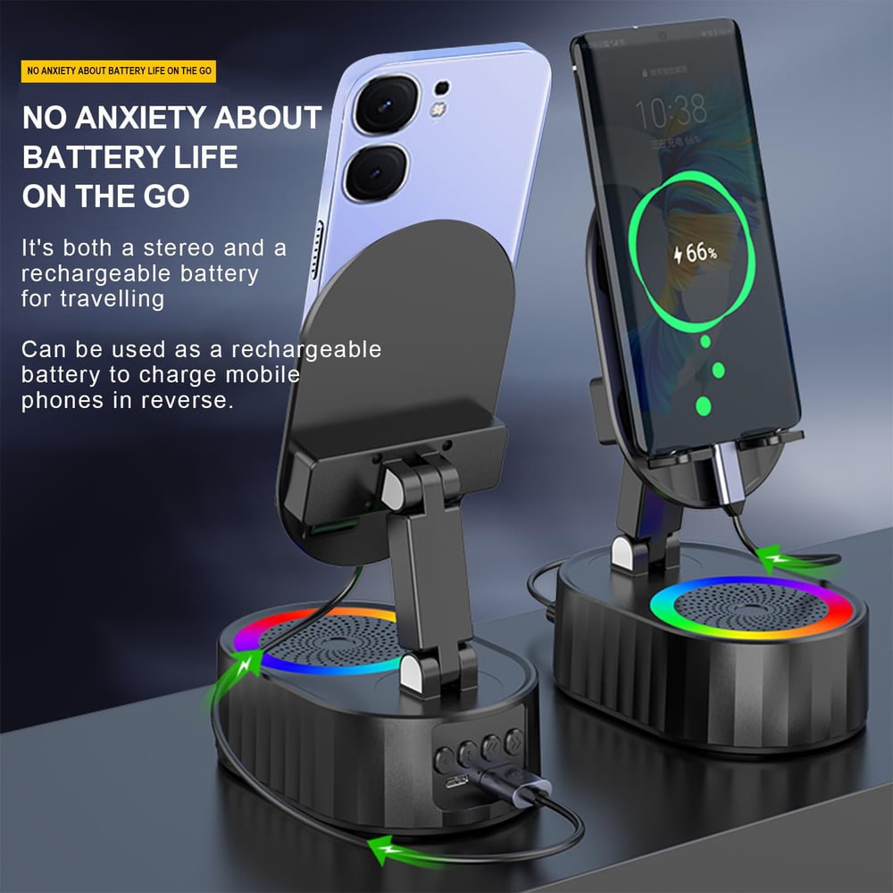InnovaStand – The smart all-in-one mobile phone holder with speaker