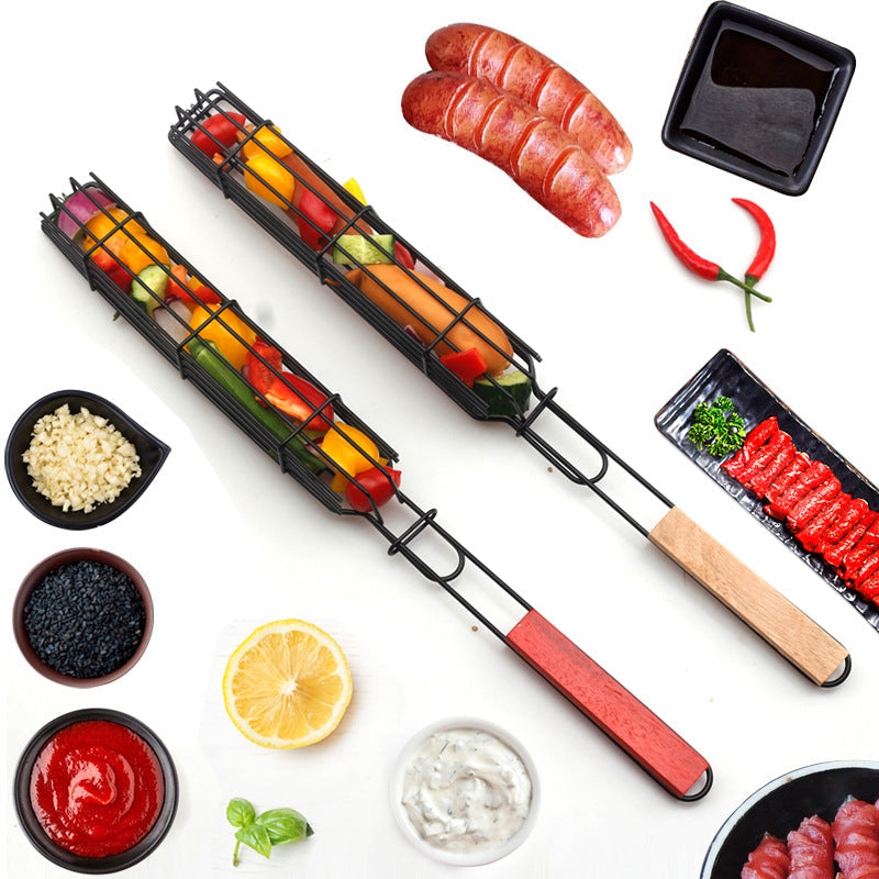 50% OFF | KabobBasket - Reusable BBQ Grill Baskets - [Last Day Sale]