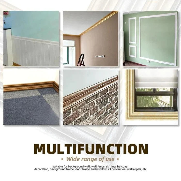 2+2 FREE | EcoBorder - 3D wall border with environmental protection