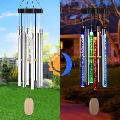GlowChime - Soothing light &amp; sound for your outdoor space