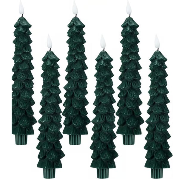 Buy 1+1 FREE | MerryGlow - Christmas Tree LED Candles [Last Day Sale] 