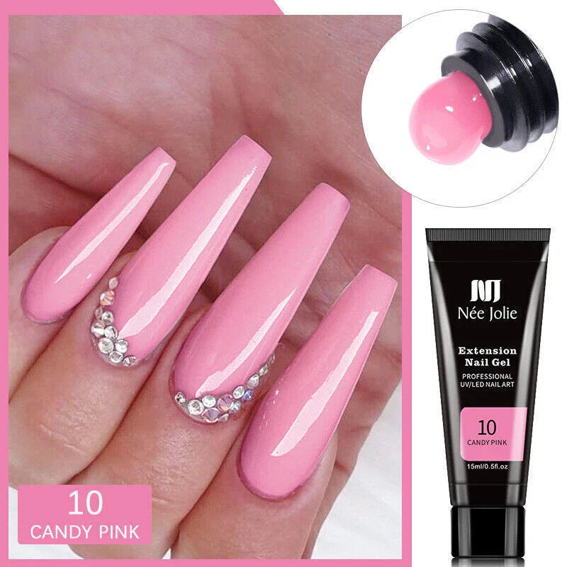 Doe-het-zelf Professionele Polygel Nagelset voor Salonkwaliteit Manicures