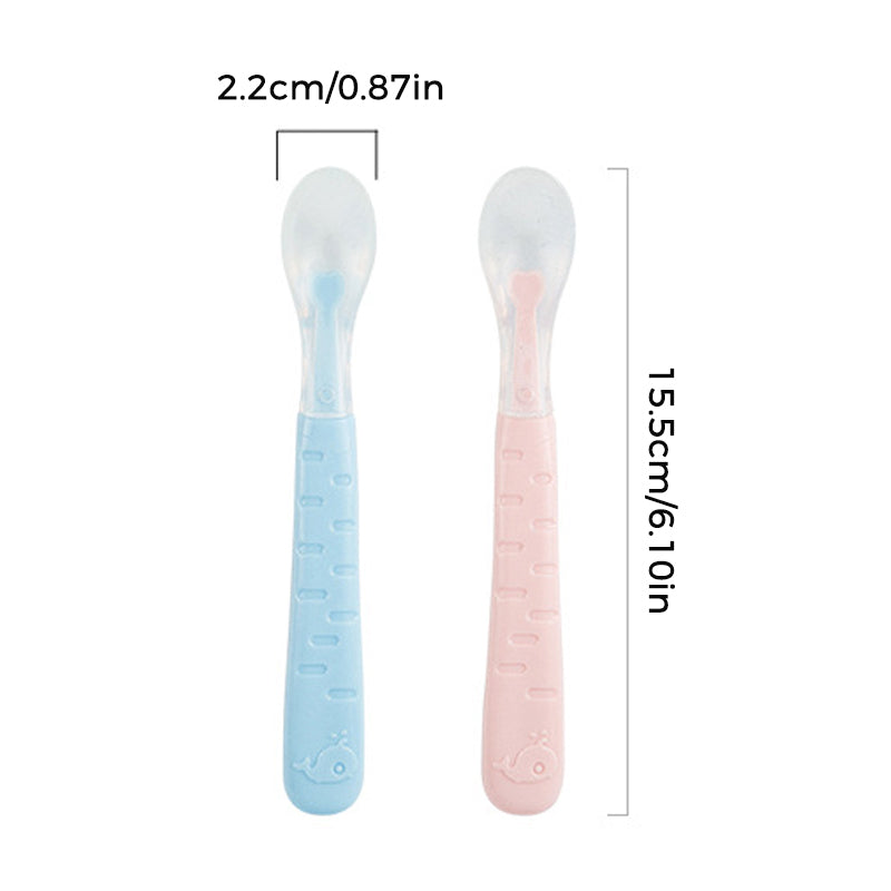 Buy One Get One Free | TinyMaster - Silicone Baby Spoon with Double Head [Last Day Sale]