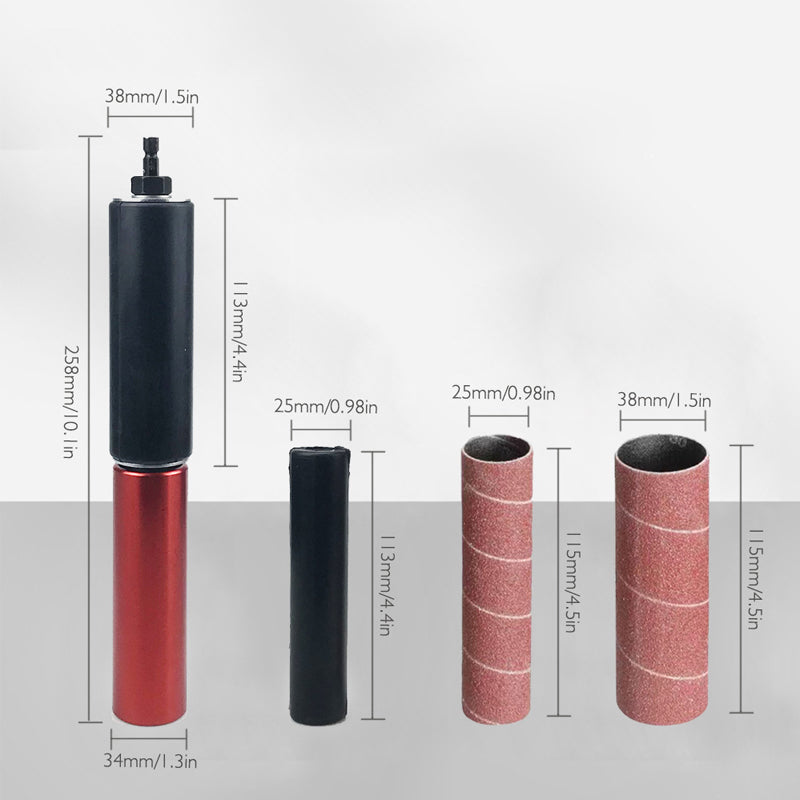 50% OFF | QuickBuff - Multi-Surface Spindle Grinder Adapter Kit [Last Day Sale]