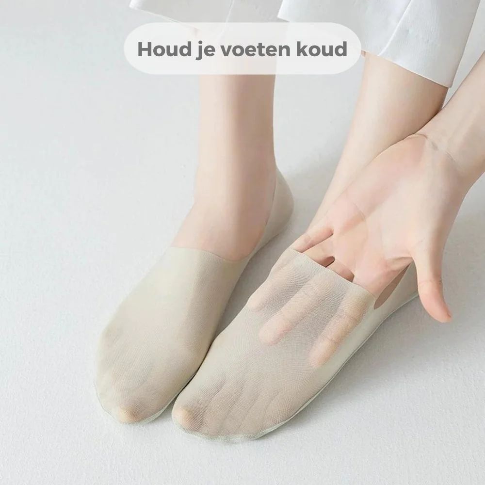 2+3 FREE | Comfy™ - Ice Silk Socks [Last Day Sale] 