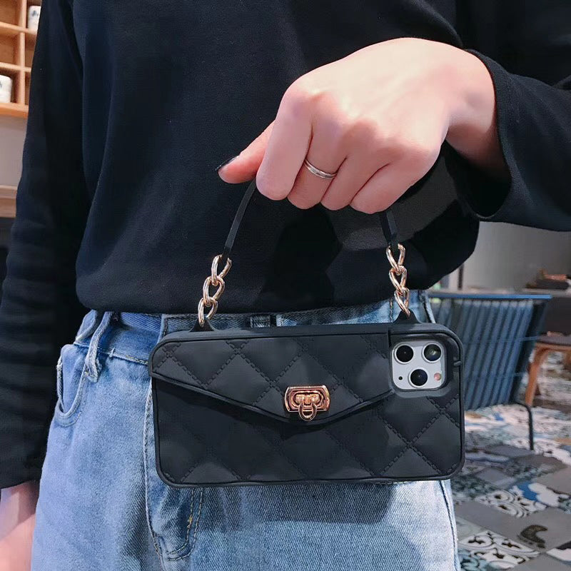 Chique Tas met Kettingriem Telefoonhoesje