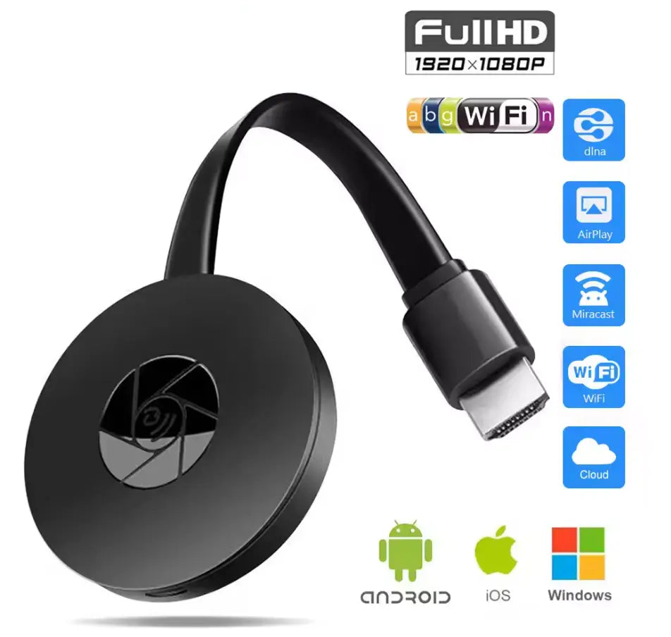 Draadloze HD Autospiegel Display Adapter