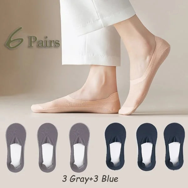 3+3 FREE | CoolSox - Non-slip and invisible socks [Last day of sale]