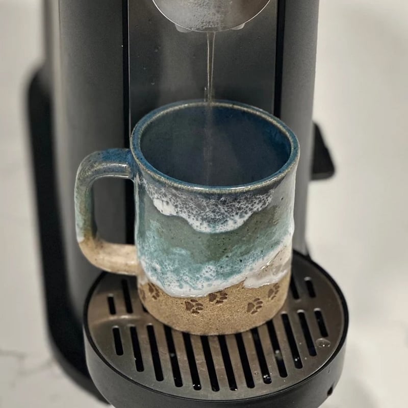 50% OFF | OceanBrew - Cupshore 3D-Printed Ceramic Coffee Mug with Coastline [Last Day Sale]