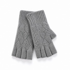 Fingerloze handschoenen | Zacht acrylgaren | Geribde polsboorden