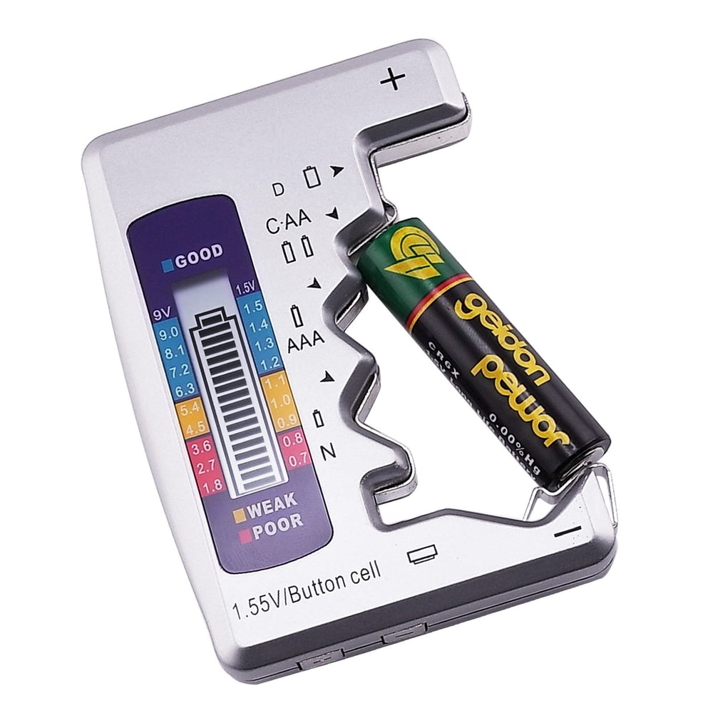 VoltCheck - Never again empty batteries at the wrong time