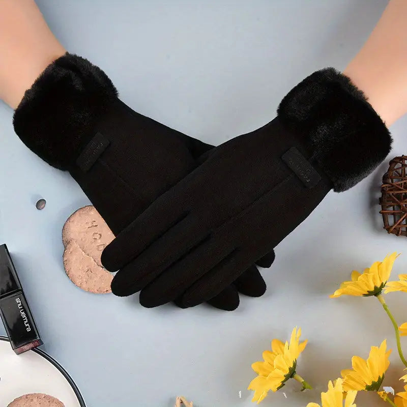 PlushPalm - Velvet Gloves with Thickening [Last Day Sale]
