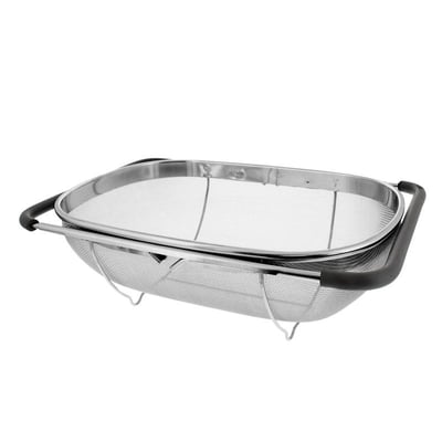 StrainFlow - rinsing without dripping and spilling