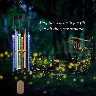 GlowChime - Soothing light &amp; sound for your outdoor space