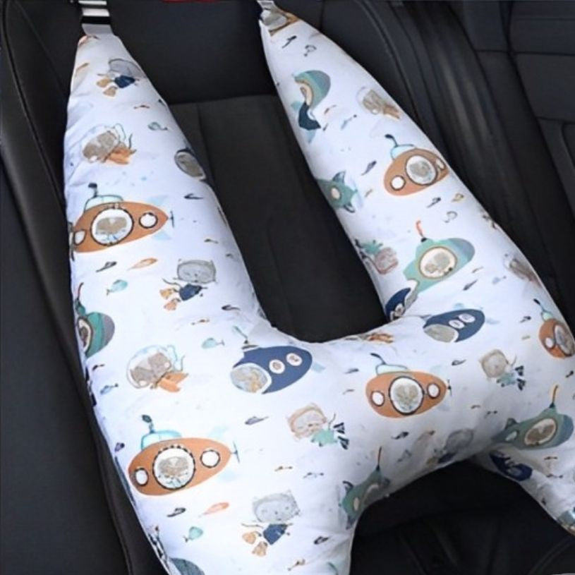 ComfortJourney - travel pillow for children in the backseat of the car
