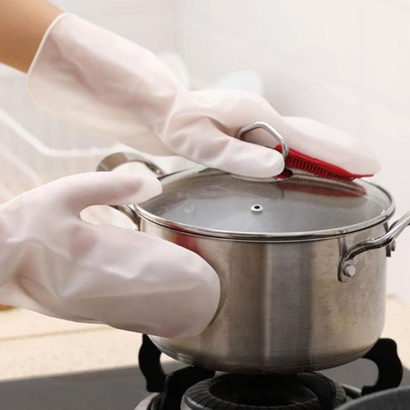 DishwashingGloves - Reusable Silicone Dishwashing Gloves (1 set) [Last day sale] 