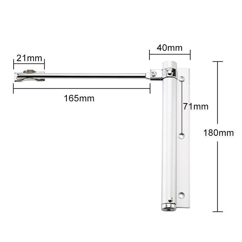 AutoLock™ - Automatic self-closing door hinge