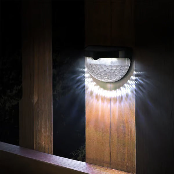 Buy 1+1 FREE | HaloCryst - LED semicircular stair light, wall light, gate light