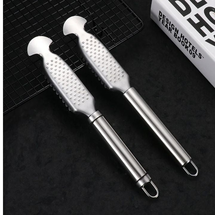 SilverScale - Stainless steel fish grater
