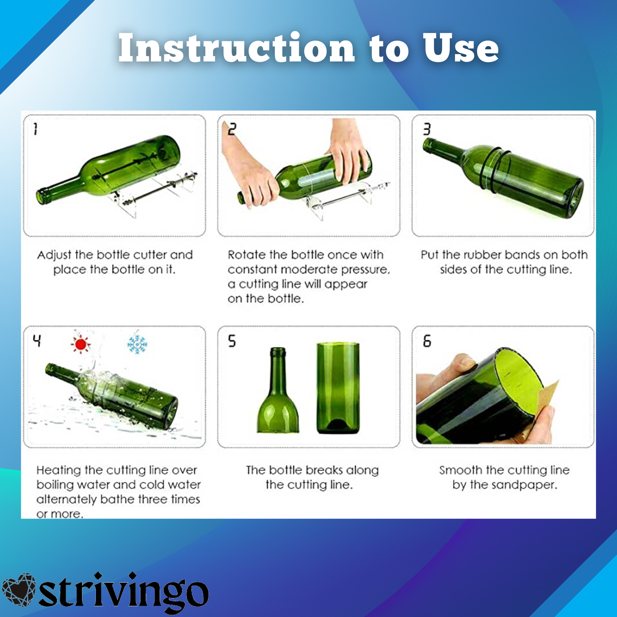 50% OFF | GlassBlade - Glass Bottle Cutter