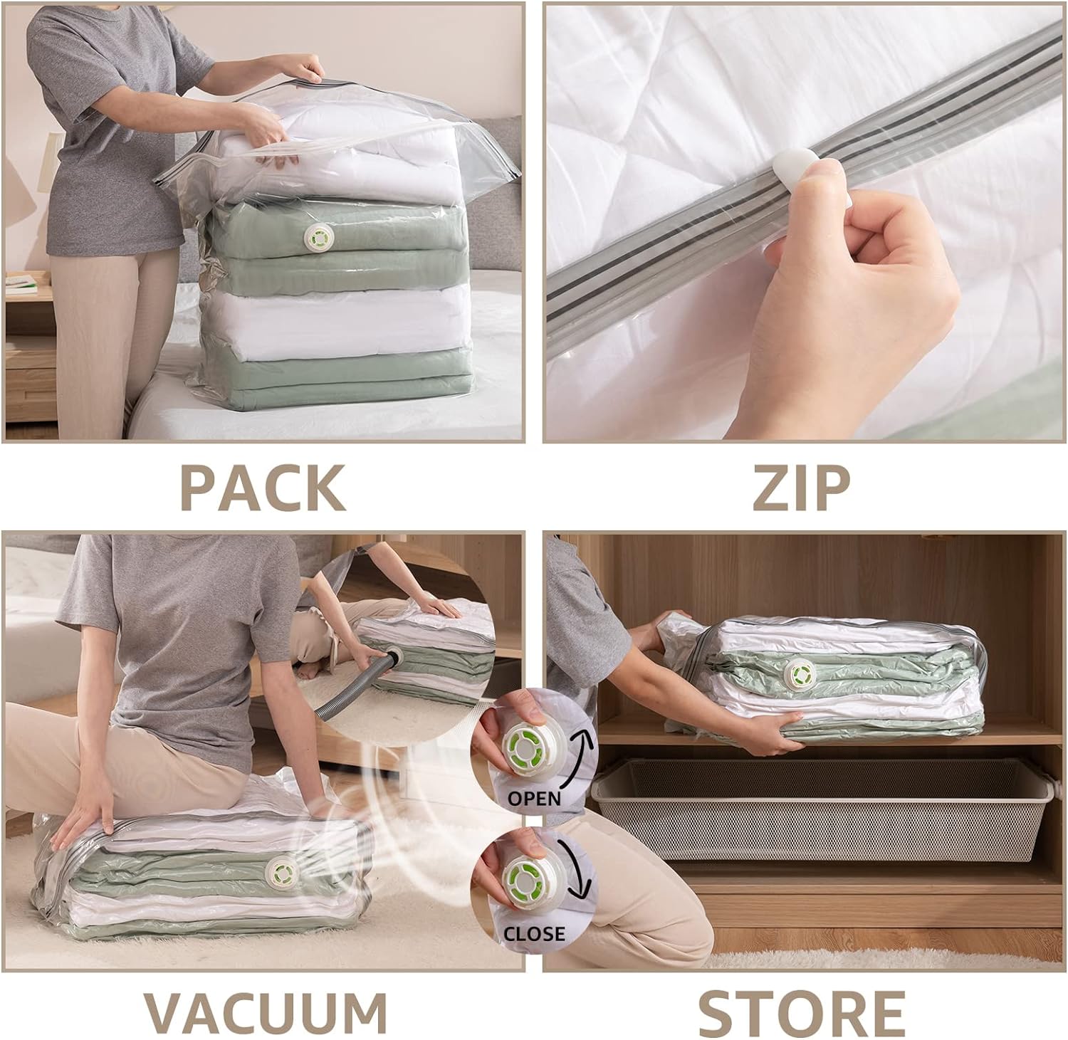 2+1 FREE | FlatPack - Store big, pack small
