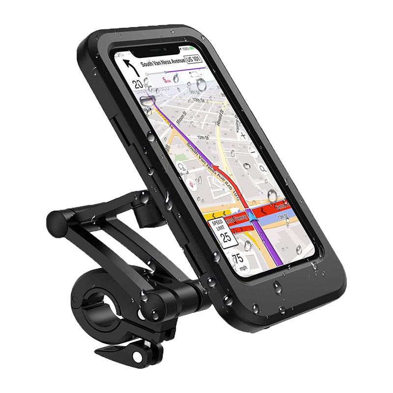 RideSafe – Waterproof &amp; shockproof mobile phone holder for bicycles and motorcycles