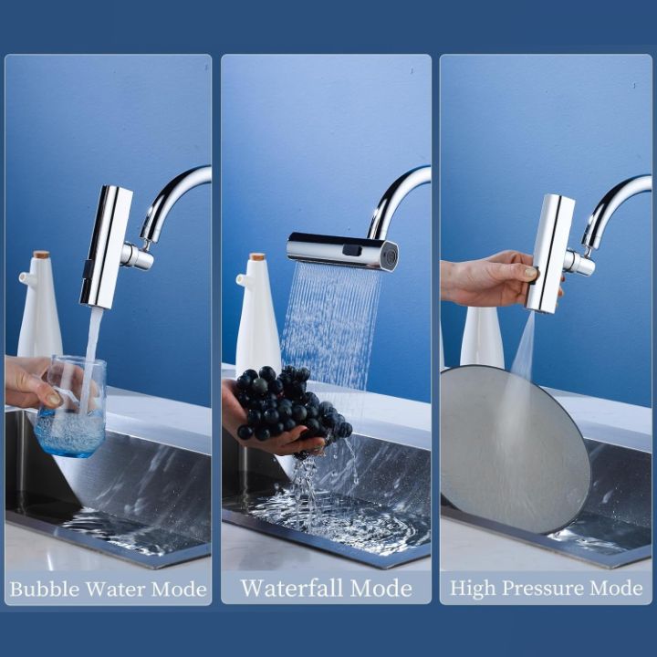 AquaGlide™ - splash-free rinsing &amp; water-saving!