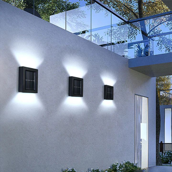 Buy one and get one free | DuoLux - Solar wall lamp with double shade