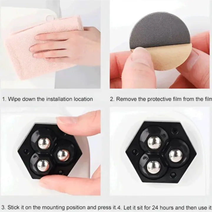 4+4 FREE | MoveFlex 360 - Moving furniture without back pain