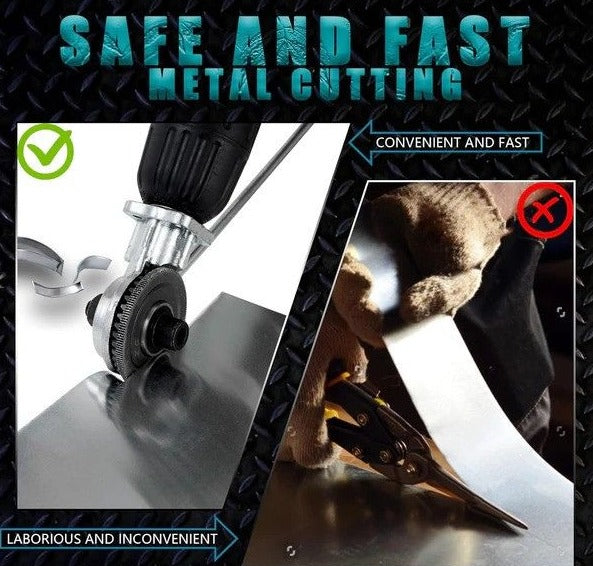 Buy 1+1 FREE | CutterPlate - Electric Drill Shears [Last Day Sale]