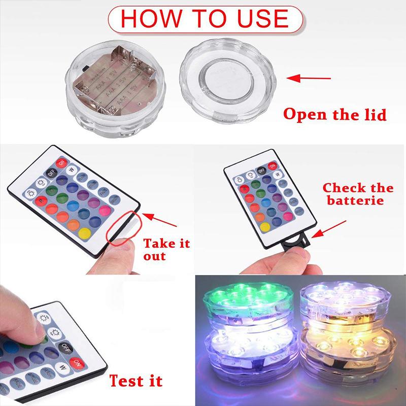 GlowLuxe - Underwater light with color change