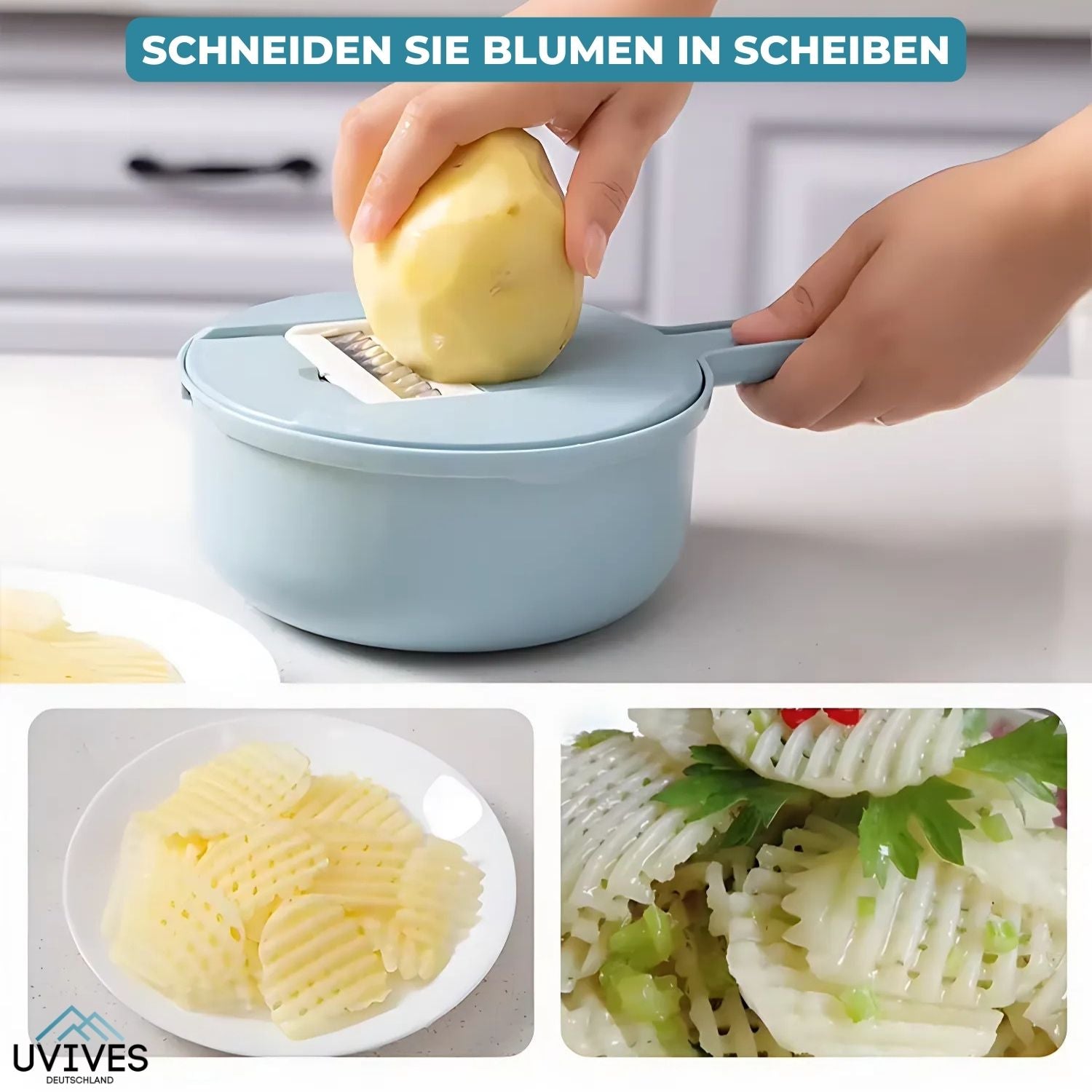 GrateCut™ - Multifunctional Vegetable Cutter